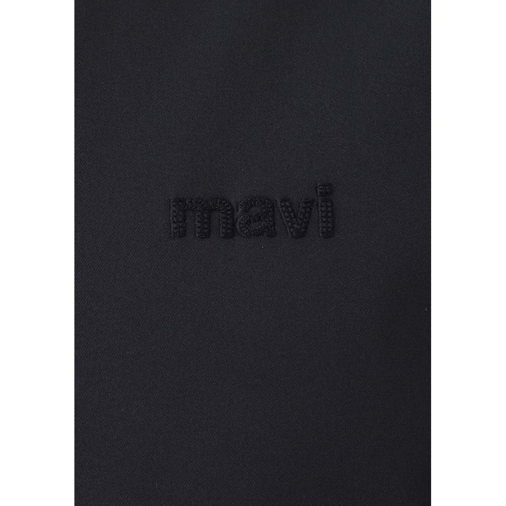 Mavi M0110833-91564 Mavi Nakış Logo Kapüşonlu Şişme Mont Erkek Mont