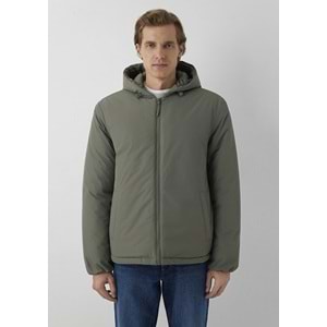 Mavi M0110832-85485 Mavi Jeans Baskılı Kapüşonlu Erkek Mont