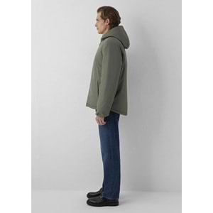 Mavi M0110832-85485 Mavi Jeans Baskılı Kapüşonlu Erkek Mont