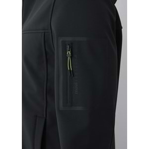 Mavi M0110848-71379 Mavi Su İtici Pro-Tech Water-Replent Kapüşonlu Spandex Erkek Mont