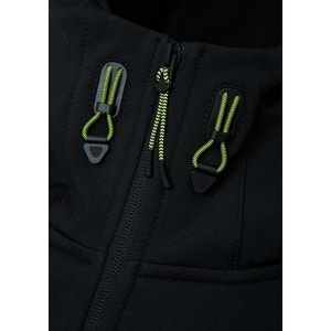 Mavi M0110848-71379 Mavi Su İtici Pro-Tech Water-Replent Kapüşonlu Spandex Erkek Mont