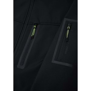 Mavi M0110848-71379 Mavi Su İtici Pro-Tech Water-Replent Kapüşonlu Spandex Erkek Mont