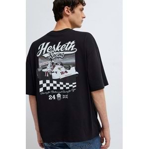 Mavi M0613354-900 Mavi Hasketti 24 Racing Baskılı Tişört Erkek T-Shirt