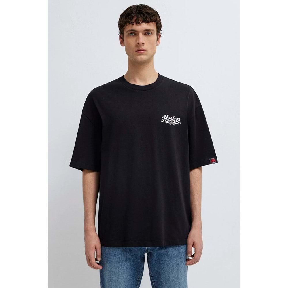 Mavi M0613354-900 Mavi Hasketti 24 Racing Baskılı Tişört Erkek T-Shirt