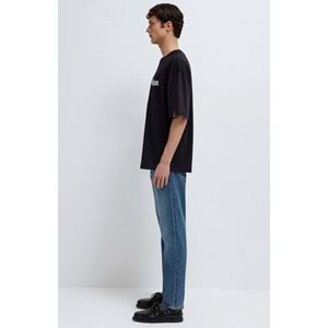 Mavi M0613354-900 Mavi Hasketti 24 Racing Baskılı Tişört Erkek T-Shirt