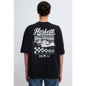Mavi M0613354-900 Mavi Hasketti 24 Racing Baskılı Tişört Erkek T-Shirt