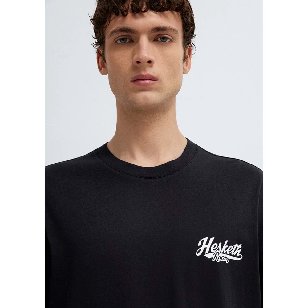 Mavi M0613354-900 Mavi Hasketti 24 Racing Baskılı Tişört Erkek T-Shirt