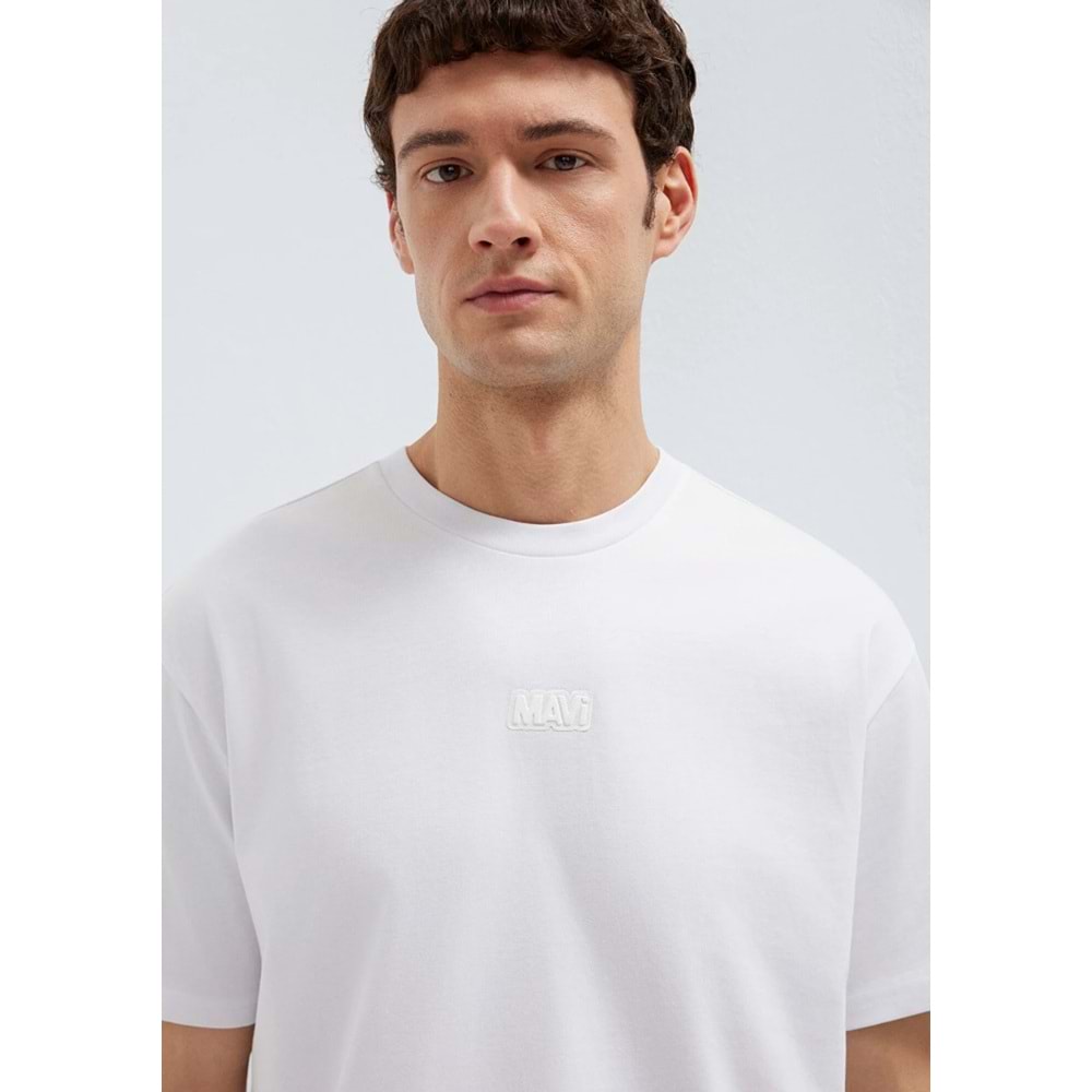 Mavi M0613349-620 Mavi Logo Baskılı Tişört Erkek T-Shirt