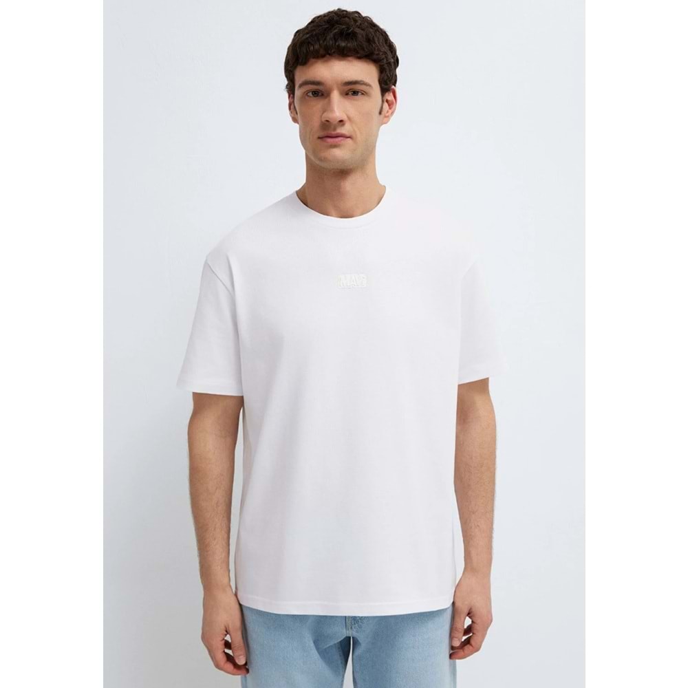 Mavi M0613349-620 Mavi Logo Baskılı Tişört Erkek T-Shirt