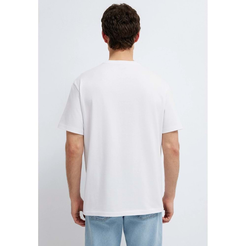 Mavi M0613349-620 Mavi Logo Baskılı Tişört Erkek T-Shirt