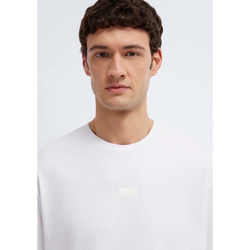 Mavi M0613349-620 Mavi Logo Baskılı Tişört Erkek T-Shirt