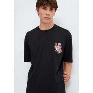 Mavi M0613385-900 Mavi Ahtapot Baskılı T-Shirt Erkek Tişort
