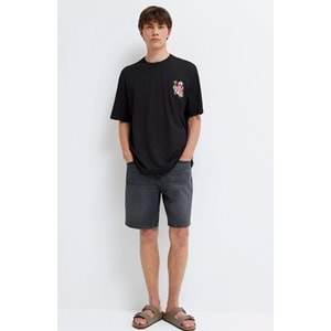 Mavi M0613385-900 Mavi Ahtapot Baskılı T-Shirt Erkek Tişort