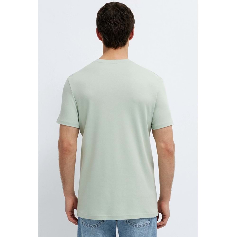 Mavi M0610360-71464 Mavi Logo Baskılı Tişört Erkek T-Shirt