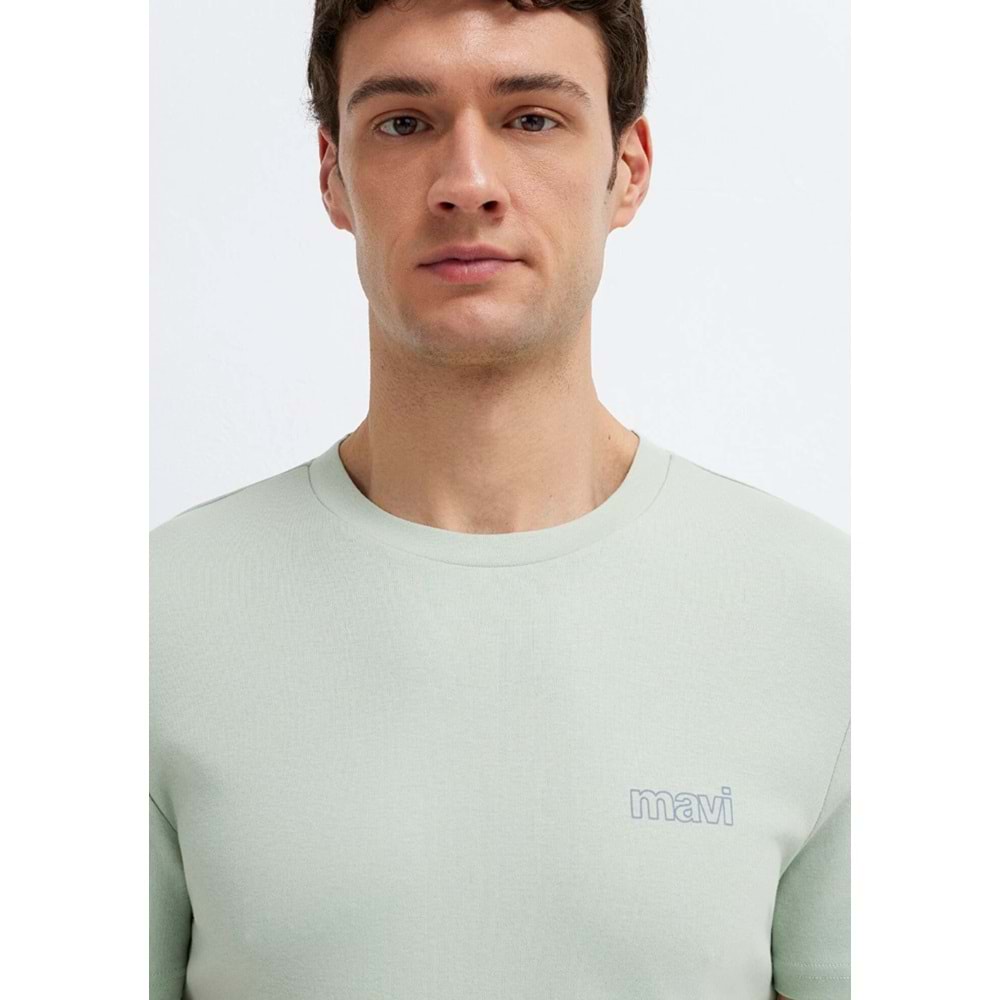 Mavi M0610360-71464 Mavi Logo Baskılı Tişört Erkek T-Shirt