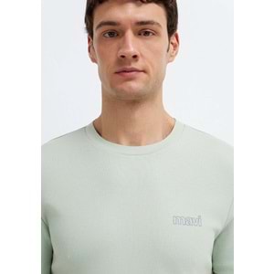 Mavi M0610360-71464 Mavi Logo Baskılı Tişört Erkek T-Shirt