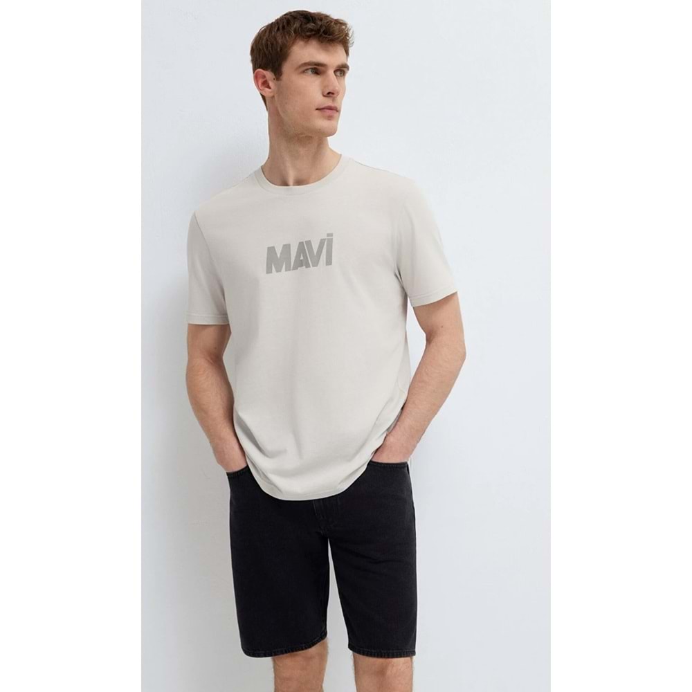 Mavi M0612896-70080 Mavi Logo Baskılı Tişört Erkek T-Shirt