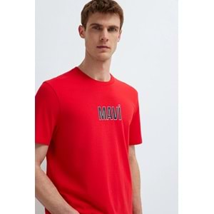 Mavi M0613186-70467 Mavi Logo Baskılı Tişört Erkek T-Shirt
