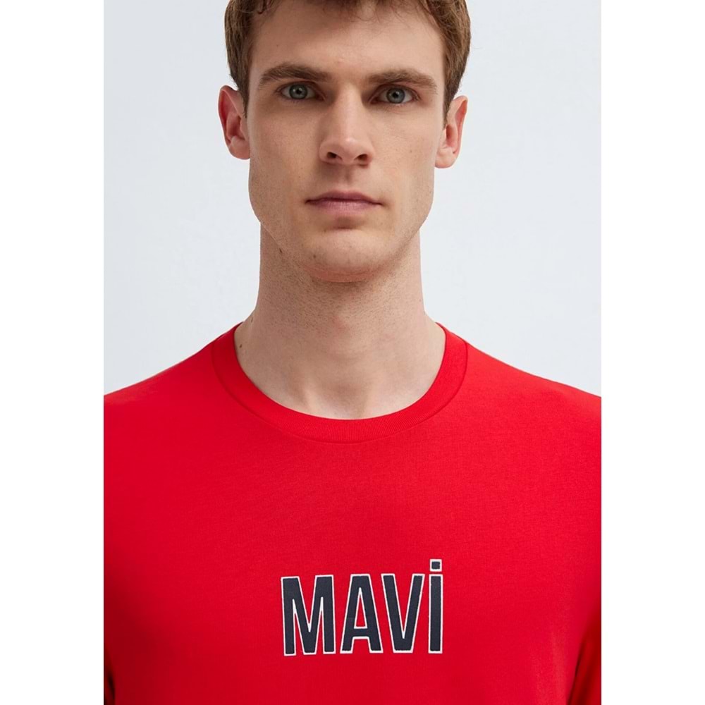 Mavi M0613186-70467 Mavi Logo Baskılı Tişört Erkek T-Shirt