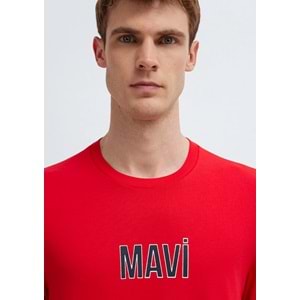 Mavi M0613186-70467 Mavi Logo Baskılı Tişört Erkek T-Shirt