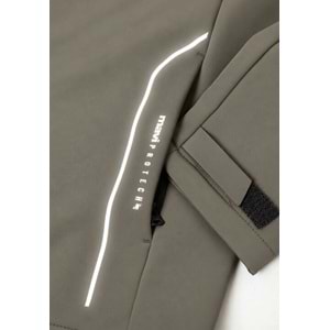 Mavi M0110852-70321 Mavi Su İtici Pro-Tech Water-Replent Kapüşonlu Spandex Erkek Mont