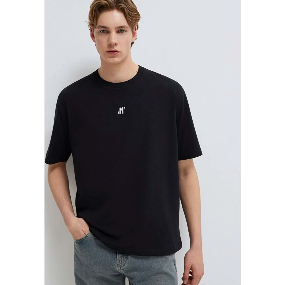 Mavi M0613438-900 Mavi Pro Logo Baskılı Tişört Erkek T-Shirt