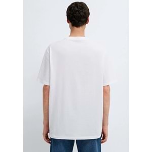 Mavi M0613390-620 Mavi Baskılı Tişört Erkek T-Shirt