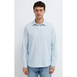 Mavi M0211967-91540 Çizgili Gömlek Regular Fit Erkek Gömlek