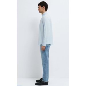 Mavi M0211967-91540 Çizgili Gömlek Regular Fit Erkek Gömlek