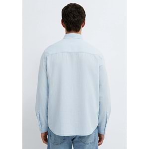Mavi M0211967-91540 Çizgili Gömlek Regular Fit Erkek Gömlek
