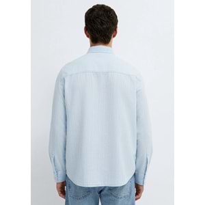 Mavi M0211967-91540 Çizgili Gömlek Regular Fit Erkek Gömlek