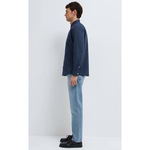 Mavi M0212004-91566 Keten Karışımlı Gömlek Regular Fit Erkek Gömlek