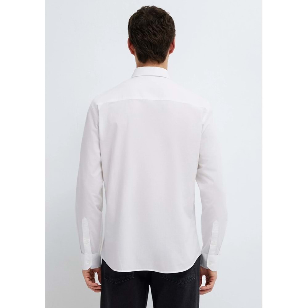 Mavi M0212011-620 Mühür Logo Çizgili Gömlek Regular Fit Erkek Gömlek