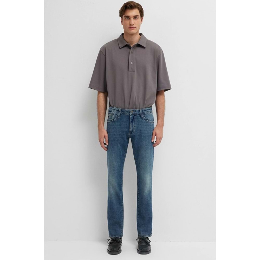 Mavi M00351A3279 Marcus Foggy Indigo Mavi Black Jean Pantolon Erkek Kot Pantolon