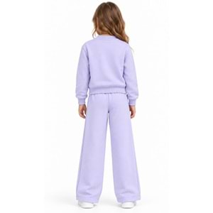 Mavi M7S10197-70523 Mavi Kalp Logo Baskılı Fermuarlı Kız Çocuk Sweatshirt