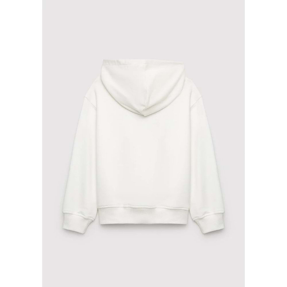 Mavi M7S10179-70057 Mavi Logo Baskılı Kapüşonlu Kız Çocuk Sweatshirt