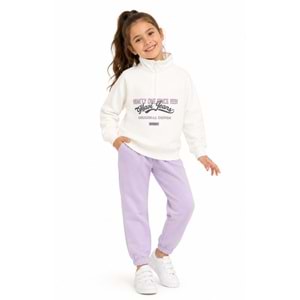 Mavi M7S10191-70057 Mavi Logo Baskılı Kapüşonlu Kız Çocuk Sweatshirt