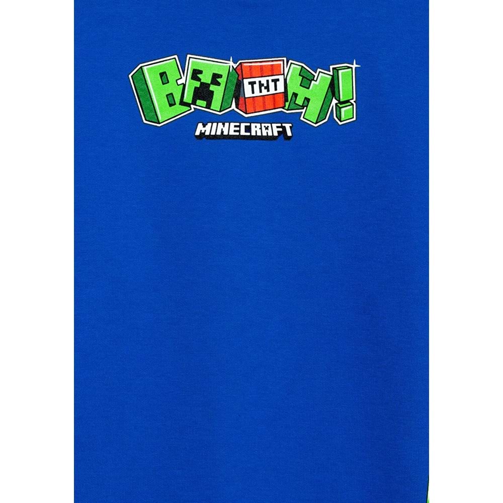 Mavi M6S10191-70896 Minecraft Baskılı Çocuk Sweatshirt