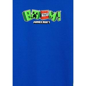 Mavi M6S10191-70896 Minecraft Baskılı Çocuk Sweatshirt