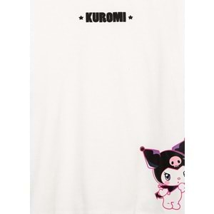 Mavi M7610480-700 Kuromi Baskılı Kız Çocuk Tişort