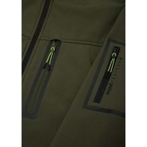 Mavi M0110848-71545 Mavi Su İtici Pro-Tech Water-Replent Kapüşonlu Spandex Erkek Mont