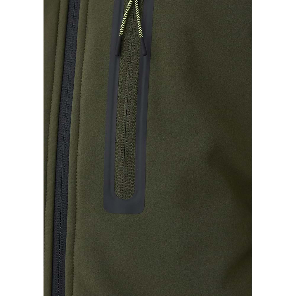 Mavi M0110848-71545 Mavi Su İtici Pro-Tech Water-Replent Kapüşonlu Spandex Erkek Mont