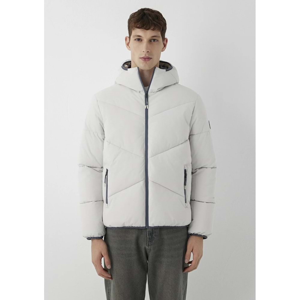 Mavi 0110360-70080 Şişme Mont Kapüşonlu Erkek Mont