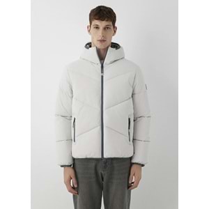 Mavi 0110360-70080 Şişme Mont Kapüşonlu Erkek Mont