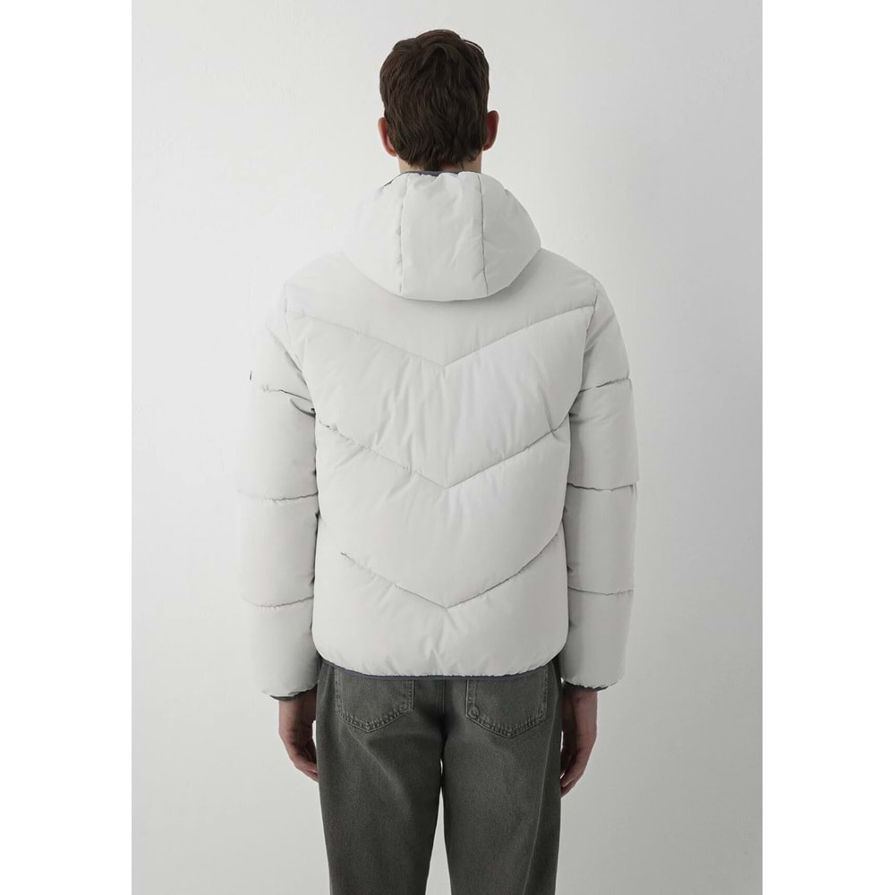 Mavi 0110360-70080 Şişme Mont Kapüşonlu Erkek Mont