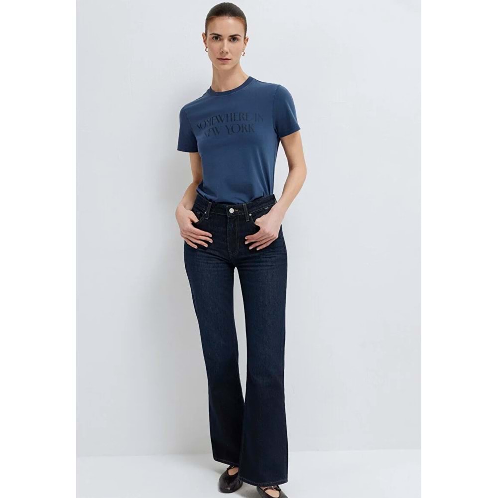 Mavi M1614315-70757 Yazılı T-Shirt Kadın Tişört