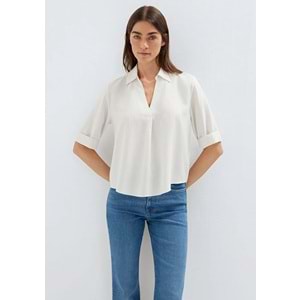 Mavi M1211612-80767 Çizgili T-Shirt Kadın Tişört