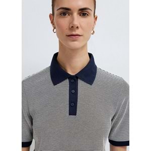 Mavi M1614310-86625 Çizgili Polo Yaka T-Shirt Kadın Tişört