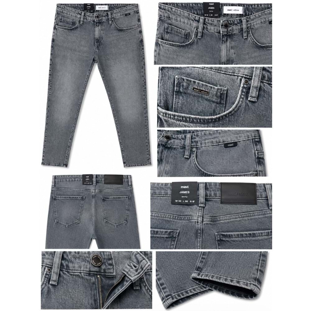Mavi M00424A3972 James Mavi Edition Puslu Jean Pantolon Erkek Kot Pantolon