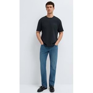 Mavi M0613589-71379 Mavi Black Logo Baskılı Tişört Erkek T-Shirt